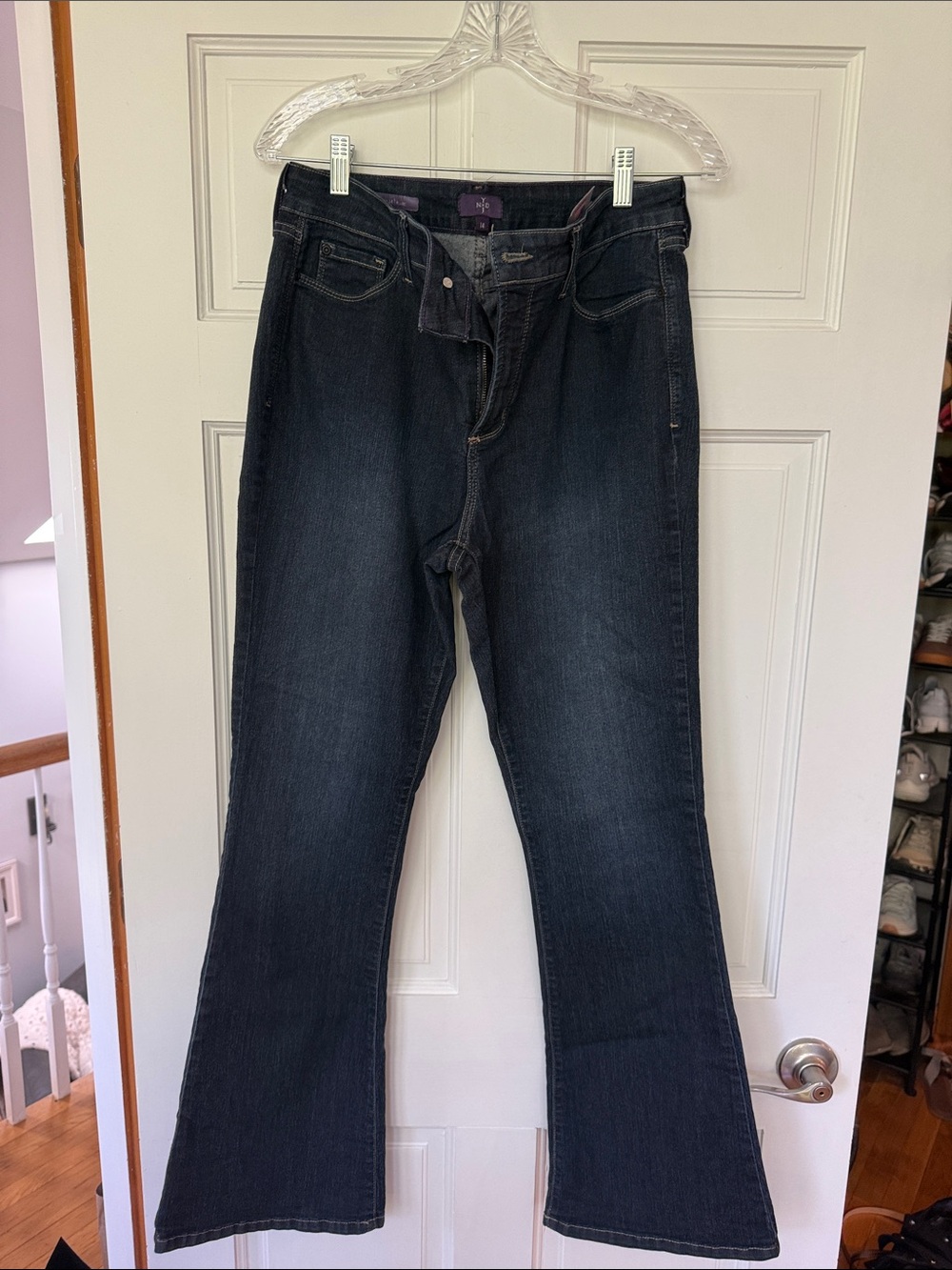 NYDJ Dark Indigo Flare Jeans